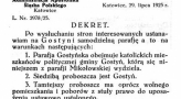 Ustanowienie parafii Gostyn. Zdjecie ze zbiorow Lidii Borowian-Cyby
